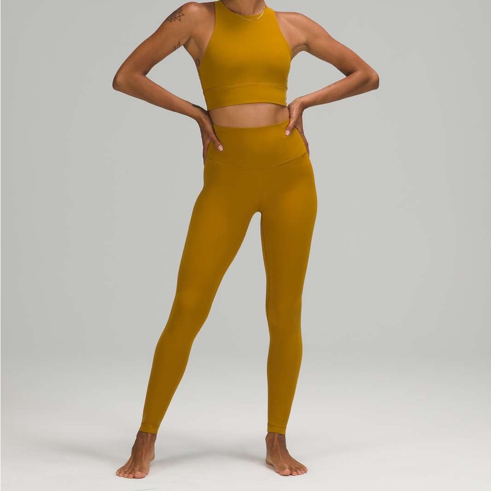 Lululemon Align Leggings with Pockets 25” Size 0 Gold Spice - Picture 4 of 4